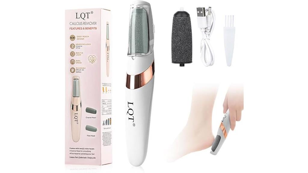 rechargeable electric foot file