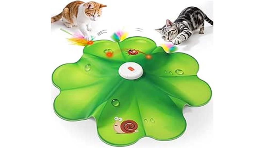 rechargeable feather cat toy