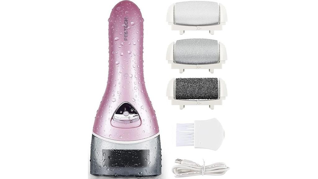 rechargeable pink pedicure device