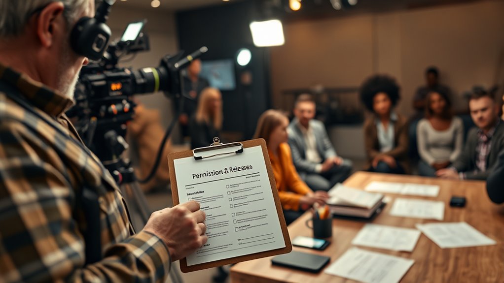 recording permissions and releases