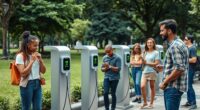 respect shared charging spaces