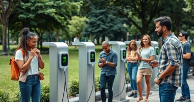 respect shared charging spaces
