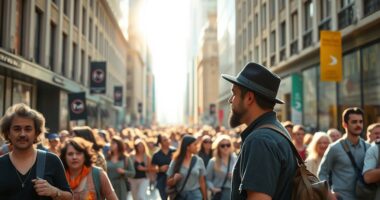 respectful crowd photography