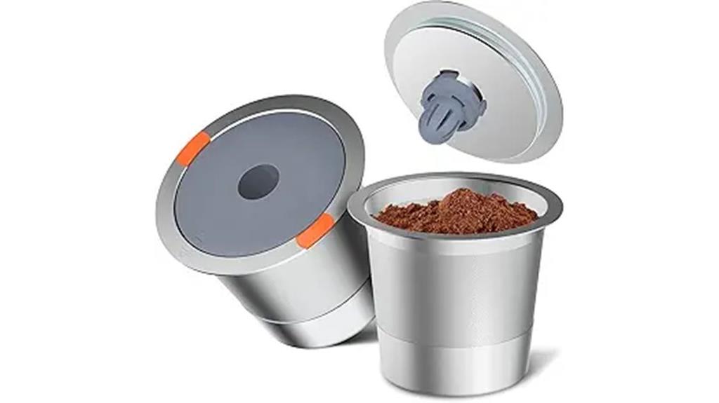 reusable coffee pod set