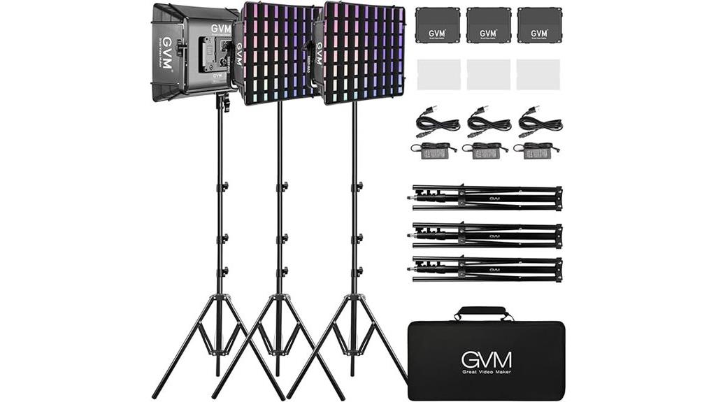 rgb led studio lighting