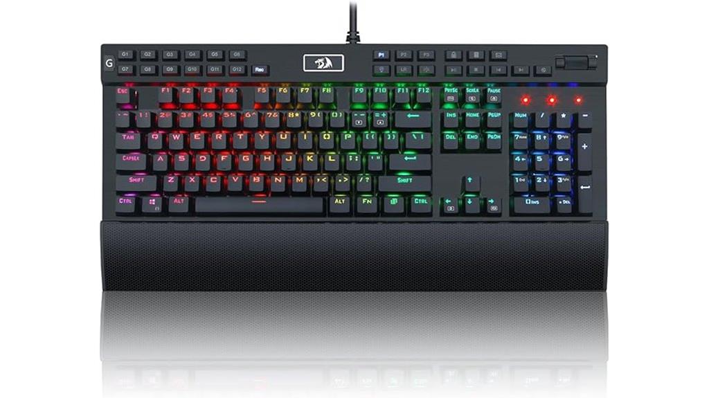 rgb mechanical gaming keyboard