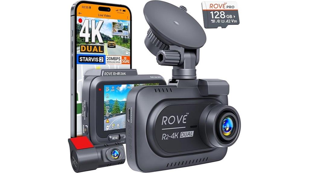 rove r2 4k dash cam