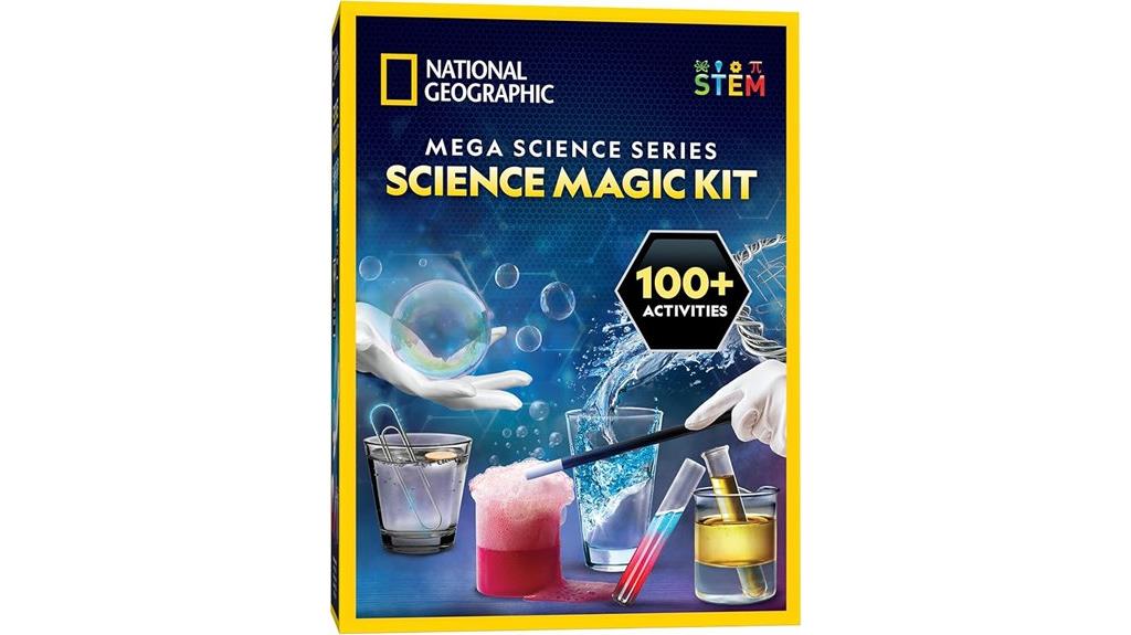 science experiments magic kit