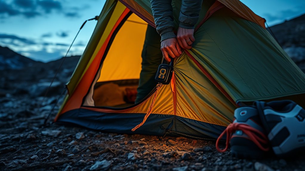 secure campsite prevent theft