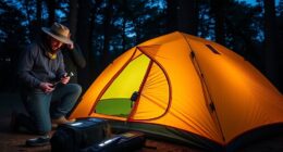 secure your camping equipment