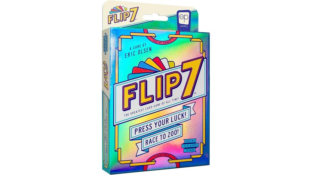 seven card flip game