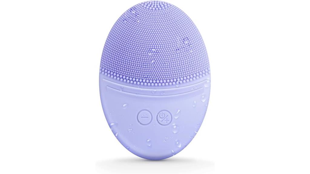 silicone waterproof sonic brush