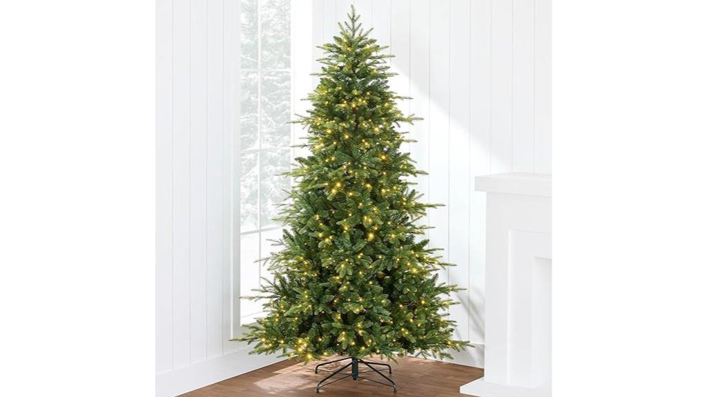 six foot pre lit artificial christmas tree