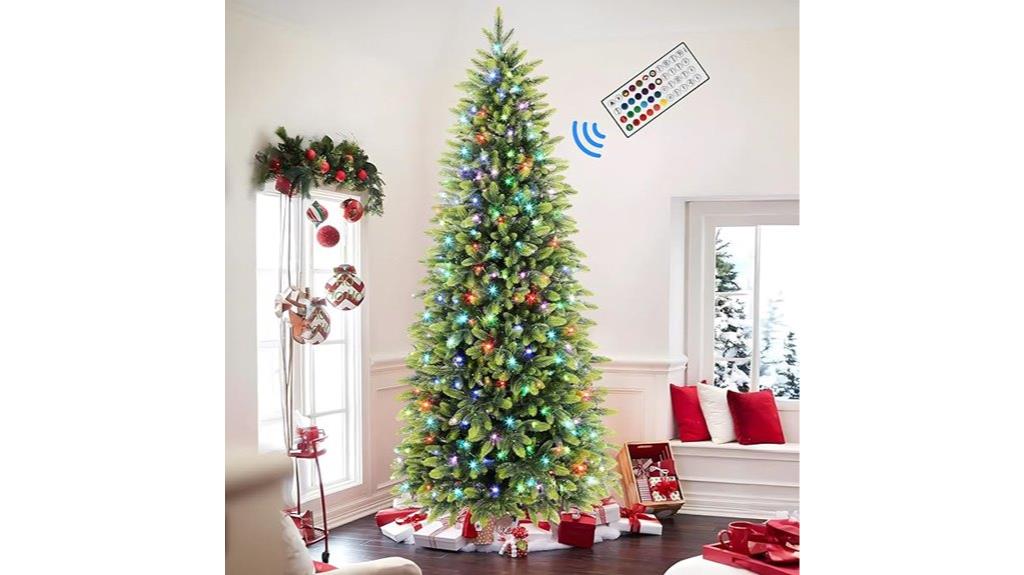 six foot pre lit christmas tree