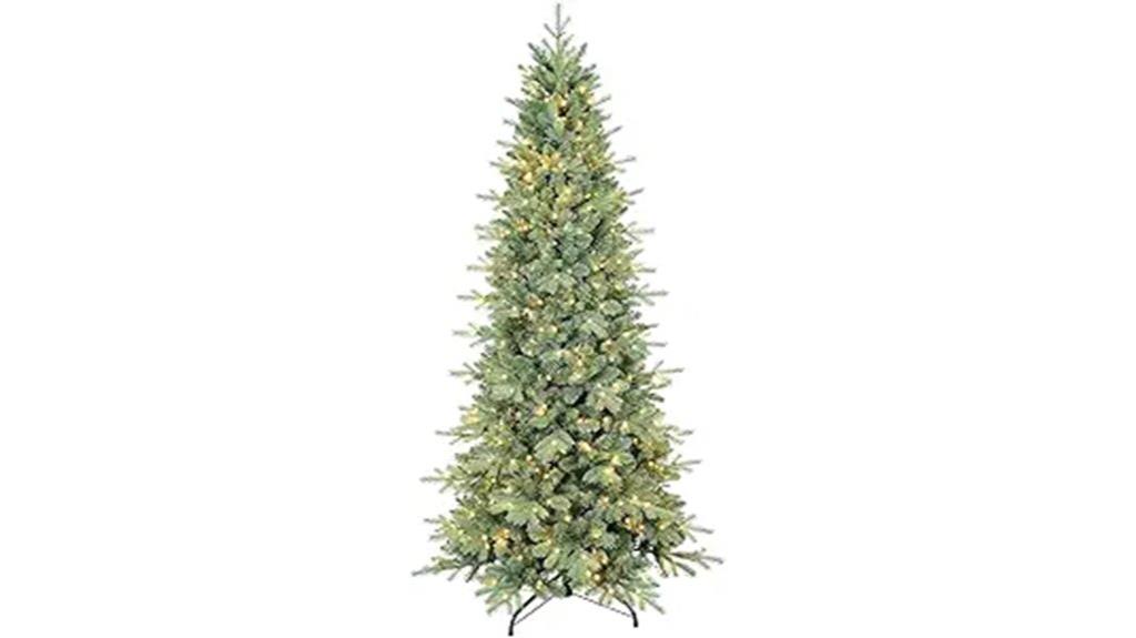 six foot prelit christmas tree