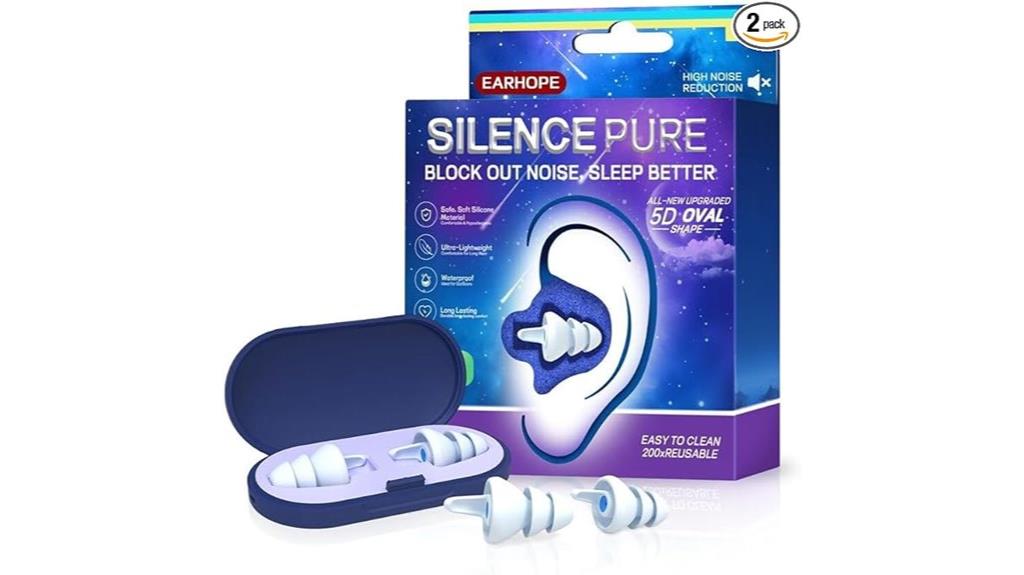sleep ear plugs set
