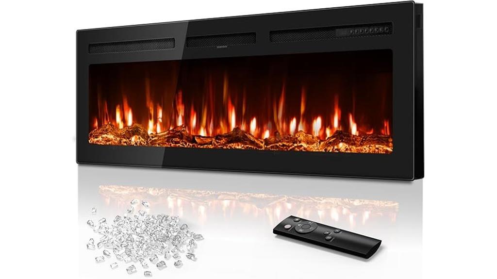 slim 50 electric fireplace