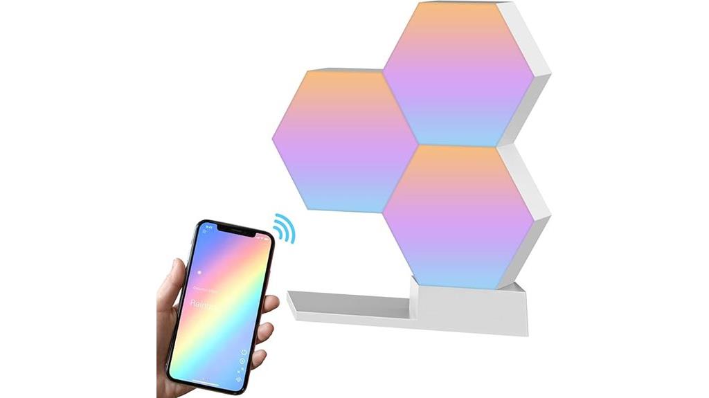 smart led hexagon panels