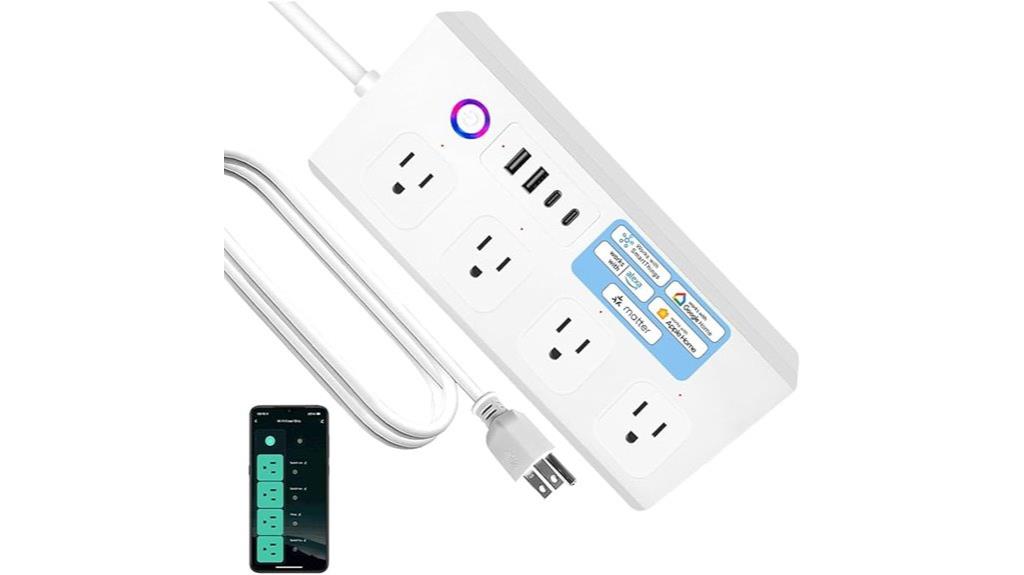 smart power strip with voice control