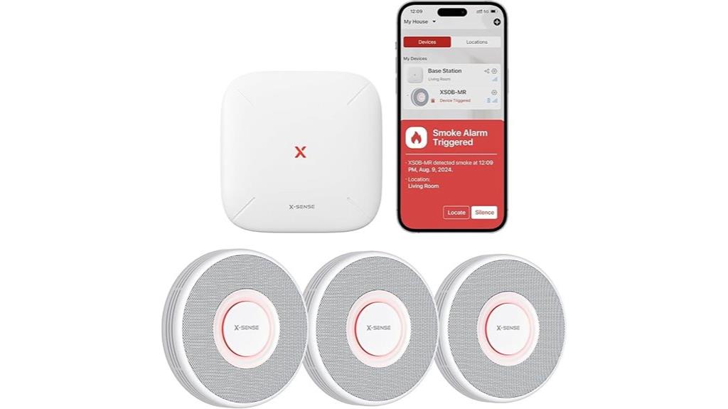 smart smoke detector voice alerts