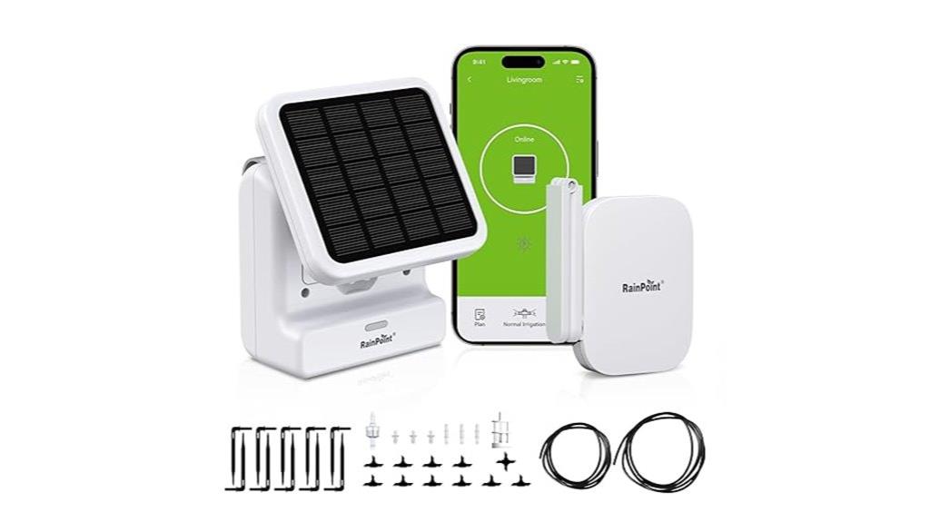 smart solar plant watering