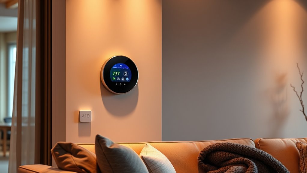 smart thermostats with sensors