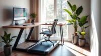 smart treadmill desk setups