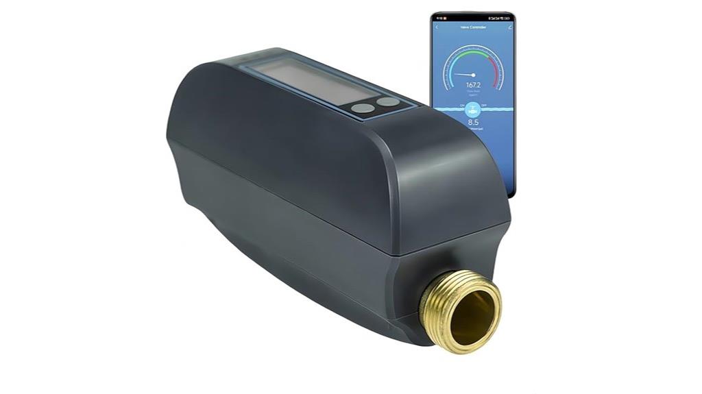 smart water valve lcd