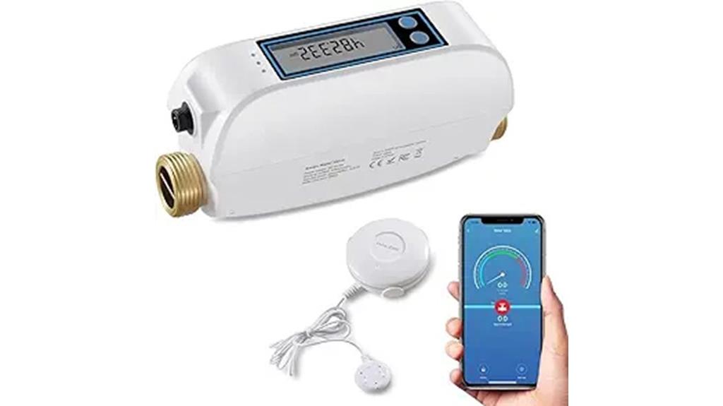 smart water valve with leak detection