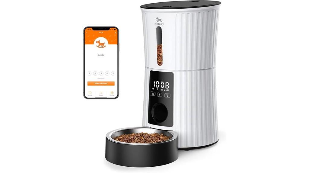 smart wi fi pet feeder