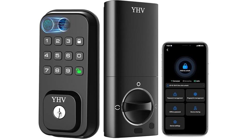 smart wifi fingerprint lock