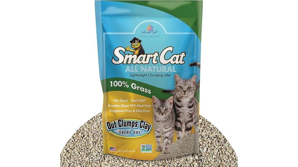 smartcat 20 lb clumping cat litter