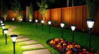 solar motion sensor landscape lights
