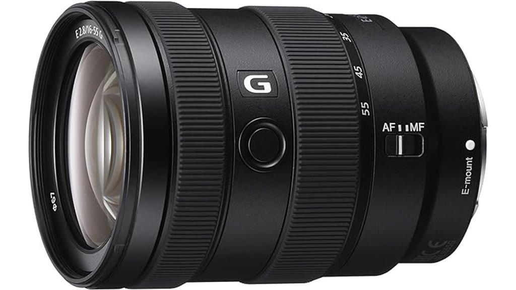 sony 16 55mm f2 8 lens