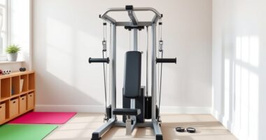 space saving cable gym