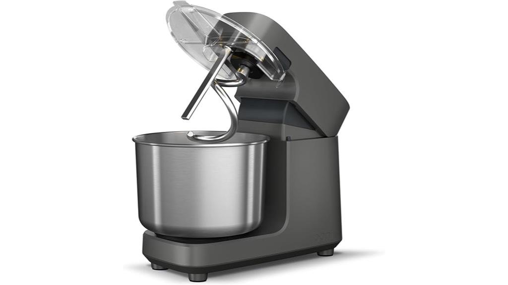 spiral mixer with attachments