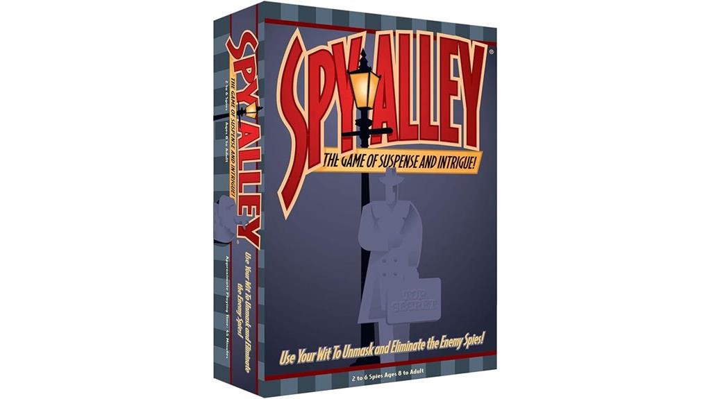 spy alley mensa board game