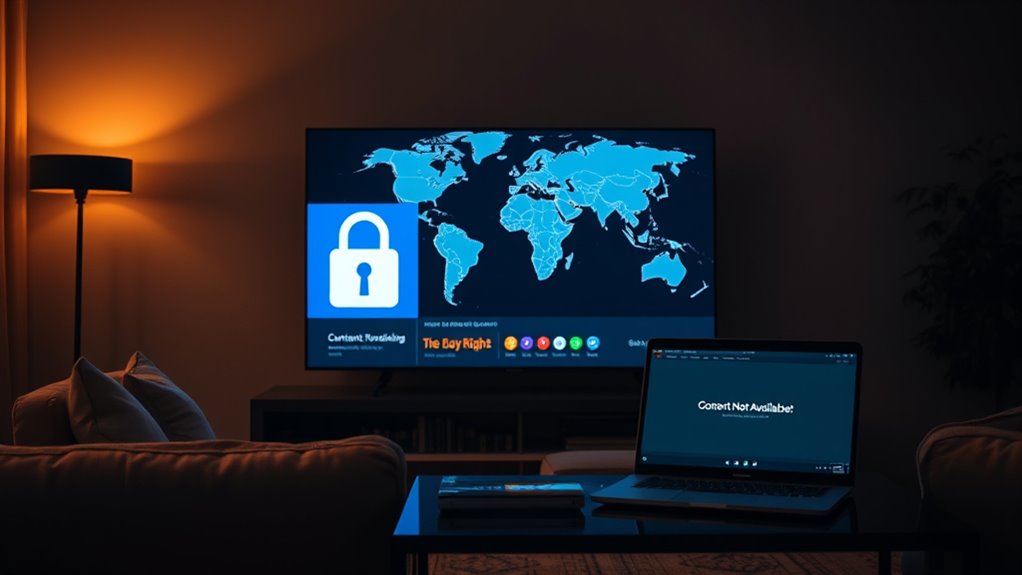 streaming rights and restrictions