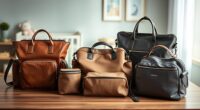 stylish functional diaper bags