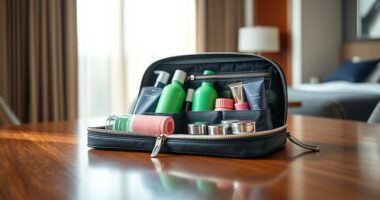 stylish travel toiletry organizers