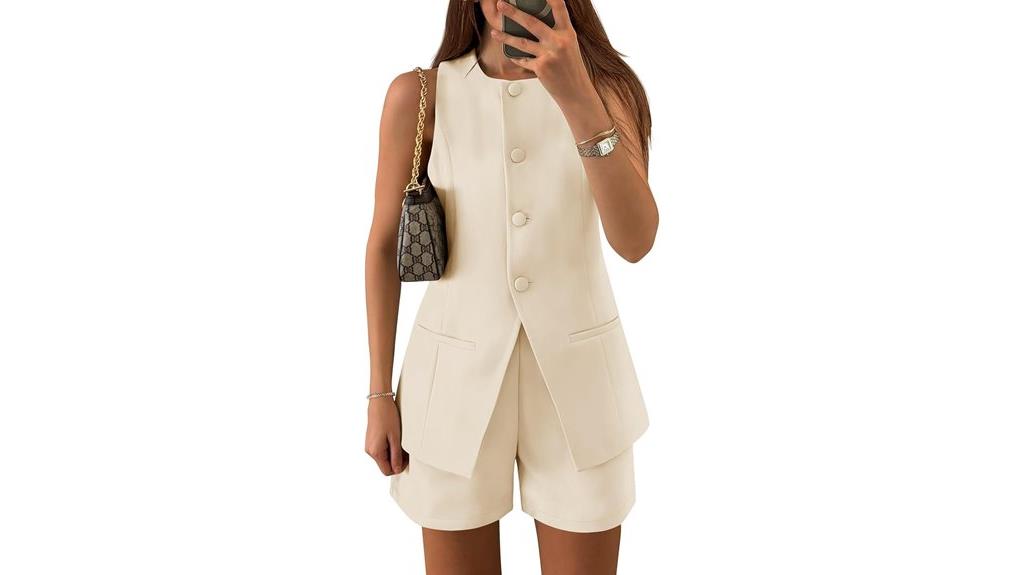 summer 2 piece shorts set