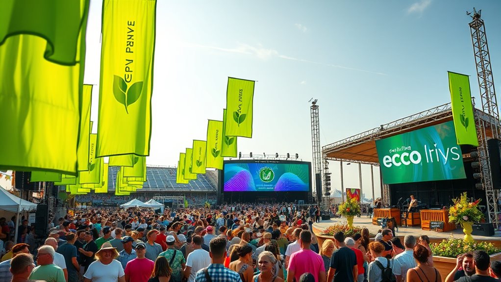 sustainable festival practices adopted