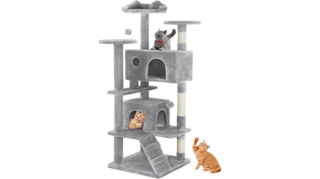 sweetcrispy 54 inch cat tower