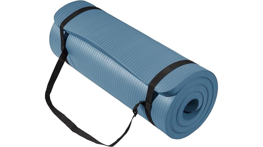thick non slip yoga mat