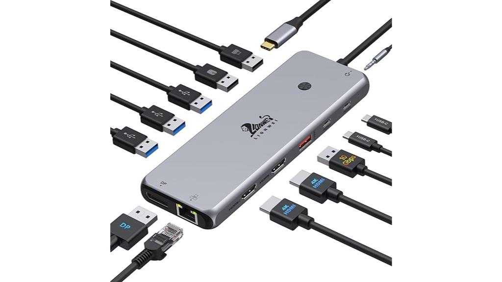 thirteen in one docking station