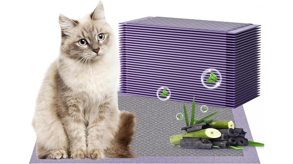 thirty cat litter pads