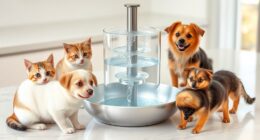 top automatic pet water fountains