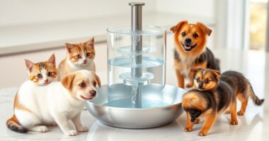 top automatic pet water fountains