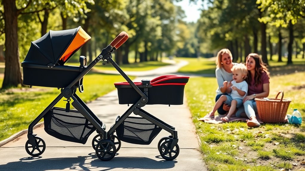 top convertible stroller travel systems