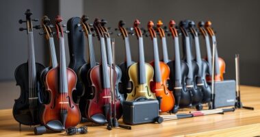 top electric violin starter kits